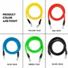 DHL US Stock 11pcs/set Pull Rope Fitness Exercises Resistance Bands Latex Tubes Pedal Excerciser Body Training Workout Elastic Band