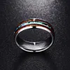 Clássico desgin madeira grão polimento masculino anéis 100 carboneto de tungstênio bandas de casamento multisize anel masculino jóias inteiras 20188476646