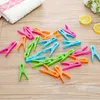 24Pcs/Set Travel Laundry Clothes Pins Hanging Pegs Clips Plastic Hangers Racks Clothespins Kitchen Bathroom Home Supplies