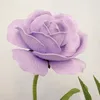 Gigante Rose PE Grande Foam Flower Rose flores artificiais Decoração do casamento Fundo Exibição Falso Flores estrada conduz Party Decoration Início