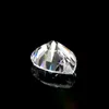 Lotusmaple 0.35ct - 6ct color d ice ice cracked pear cut moissanite moiss stone mate macond