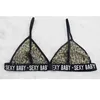 BRAS SETS M-3XL Leopard Print Sexig underkläder Set Lace Bra G-String Erotic Babydoll Plus Size Underwear XXXL XXL XL L12730