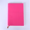 PU Leather Colorful Writing Notebook Diary Notepad Travel Journal Office Students Stationery Pocket Note Book 100 Sheets 200 Pages