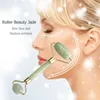 Zdrowie Naturalne Facial Beauty Massage Tool Jade Roller Twarz Cienka Masażer Twarz Tracić Waga Beauty Care Roller Tool St248
