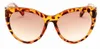 Roze wit frame vintage nieuwe kat oog zonnebril vrouwen 2019 elegante dames tinten retro cateye zonnebril vrouwelijke 5 kleuren 10 stks