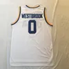 Herren Russell Westbrook Jersey-Kollektion UCLA Bruins College Basketball-Trikots hochwertiger genähter NAMENNUMPE SRIPE S-2XL