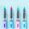 1PC Cute High Quality Ink Pen Kawaii Starry Sky Fountain Pen Witn Ink Sac For Gifts Writing School Office Supplies