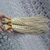 未処理のブラジルのアフロキンキーカーリーヘア2pcsブラジルの編組ヘアエクステンション200g編み編みのための人間の髪