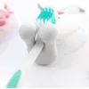 Titular bonito dos desenhos animados otário porta-escovas de sucção Cup ganchos animal otário Escova parede Ventosa Casa de Banho