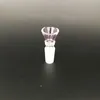 Glass bowl male 14mm 18mm double layers colorful bong accessory cone smoking pipes 2018 latest hookah accessories