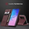 Pour Samsung Galaxy S10 Lite Case Magnetic Business Pallet Business Cuir pour Samsung Galaxy Note 10 Lite Phone Bag Note10 Lite1255324