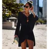 New Sexy Cover Up Bikini Women Swimsuit Cover-up Beach Bathing Suit Wear Knitting Swimwear Mesh Beach Dress Tunic