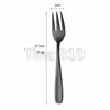 Stainless steel fruit fork dessert cake fork 8 color kitchen dining room furniture general purpose cooking utensils dessert fork T3I5340