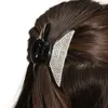 Duże włosy pazur Elegancki pełny kryształ kobiety Barrettes Hairs Clip Hairpin Rhinestone Unguis Clamp Ungwear Styling Akcesoria dla pani