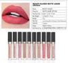 beauty glazed matte liquid lipstick Lip Gloss Tubes 10 Colors Pigment Longlasting Easy To Wear Makeup Lipgloss Base7426641