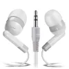 100pcs/lot Universal 3,5mm Sesli En Ucuz Tek Kullanılabilir Renkli Kulak İçi Kulaklıklar Kulaklık Kulaklık Mp3 MP4