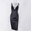 Mesh Sexy Dress Women Summer Bodycon Dresses Bustier Satin Lace Side Sheer Cups Party Dress See Through NAG341