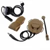 CS Tactische oortelefoon Gear Combat II Z Tactische headset met PTT Paintball Shooting Headphone Airsoft No15-012B