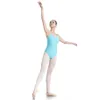 Filles marron formation Dancewear compétition robe gymnastique Ballet jupe scène Performance robe natation pratique justaucorps