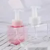 1PC Plastic Clear Liquid Foaming Refillable Bottles Froth Pump Soap Dispenser Shampoo Lotion Bottling With Cap Containers 250ml