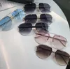 Partihandel-lyxiga solglasögon för kvinnor Designer Populära mode Stor sommarstil med björnens högkvalitativa UV-skyddslins med CAS