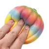 10cm Hallowmas Squishy Rainbow Pumpkin Slow Rise Rebound Speelgoed Squishes Hand Geperst Toy Children Halloween Gifts