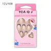 24pc Full Nail French Nail Tips Natural fashion Finger False Fake Art Cover Manicure false nails