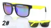 Vente en gros - KEN BLOCK Lunettes de soleil Helm 22 Couleurs Mode Hommes Cadre Carré Brésil Rayons Chauds Mâle Conduite Lunettes de Soleil Nuances Lunettes