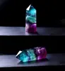 Natural Fluorite Hexagonal Column Crystal Point Wand Mineral Crystal Home Decoration Stone Study Room Decoration8126808