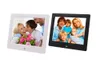 Cadre photo numérique 7 pouces TFT LCD écran large bureau, cadre photo numérique, couleur 2Pc cadre blanc / noir