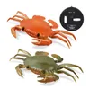 Trådlös infraröd fjärrkontroll Crab Electric Kid Toy, RC Djur, Prank Joke Trickery, Creative Christmas Birthday Boy Gift, 2-1