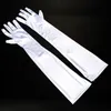 wedding apparel gloves lengthened elbow spandex satin multicolor bridal wedding dress performance sexy hand sleeve4135539