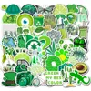 50pcs / set VSCO menina de protecção ambiental verde Graffiti Adesivos para Notebook Laptop DIY Suitcase Skate computador Stickers