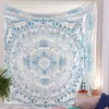 Tapestry Mandala Hippie Bohemian Wall Hanging Flower TAPETE DE PAREDE Hanging Decor para Sala Quarto 145x145cm