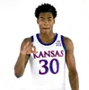 Kansas Jayhawks كرة السلة Jersey Hunter Dickinson Nicolas Timberlake Elmarko Jackson Kevin McCullar JR K.J. آدمز باركر براون جوني فورفي زاك كليمنس 2 براون