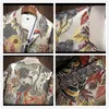 JDDTON Męskie japońskie hafty bombowskie kurtka luźny baseball jednolity streetwear hip hop płaszcze casual męska odzież obrzeżowa je0811