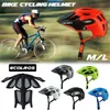 새로운 Cairbull Alltrack 자전거 헬멧 모든 테라이 MTB 사이클링 자전거 스포츠 Safet 헬멧 오프로드 슈퍼 마운틴 자전거 사이클링 헬멧