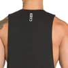 2019 nova moda roupas de ginástica para homens treino singlet musculação regata em torno do pescoço dos homens colete de fitness muscular sem mangas shirt304P