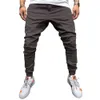 Mens Jogger Pants Casual Cotton Mens Fitness Sports Sweatpants Trousers Jogger Pants with 5 Colors Asian Size M-3XL