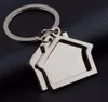 2016 neue Spin-Haus-Schlüsselanhänger aus Metall, Immobilien-Schlüsselanhänger, individuelles Logo für Geschenke