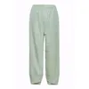 2019 Fashion Women Yoga Pants Casual Solid Pocket Elastic High midja Löst linnebyxor andningsbara baggy byxor15381724