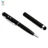 4 em 1 Ponteiro Laser LED Tocha Touch Screen Stylus Ball Pen para iPhone para Ipad para Samsung Portátil 50pcslot9734225