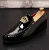 Уникальные британские дизайнерские туфли обувь очаровательная блестящая вышивка корона джентльмен черный вечерний вечер