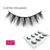 4 Pairs Natural False Eyelashes Fake Lashes Long Makeup 3d Mink Lashes Eyelash Extension Mink Eyelashes