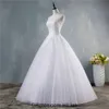 섹시한 구슬 크리스탈 오픈 다시 코르셋 웨딩 드레스 2020 신부 드레스 고품질 고객 플러스 크기