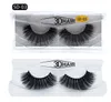 Multiple styles Selling 100 Real Siberian 3D Mink Full Strip False Eyelash Long Individual Eyelashes Mink Lashes Extension6874662
