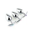 Smooth Touch Aluminium Alloy Metal Butt Plug avec des bijoux en cristal Small Medium No Vibrator Anal Pild Private Goods for Men Y1910282660506