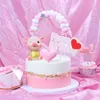 Cake Toppers Banner für Obst Cupcake Wrapper Back Cup Tasse Tee Party Hochzeit Dekoration Arzentwicklung Pelz Ball Bunt