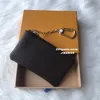 4 couleurs Key Pouch Zip Wallet Coin Portefeuilles en cuir Femmes Designer Purse Avec Orange Box290h