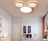 Nuove moderne plafoniere a LED Lampade per camera da letto Apparecchio da cucina in ferro Luci colorate per camere con telecomando per camera dei bambini MYY